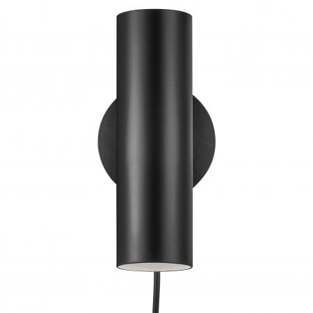 DFTP MIB Minimalistische Wandleuchte Schwarz